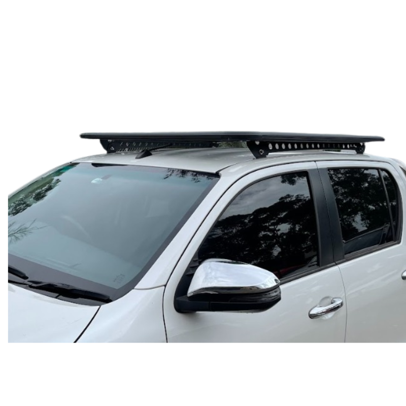 Ultimate Adventure Aluminium Flat Platform Dual Cab Roof Rack Suitable For Toyota Hilux N80 2015+