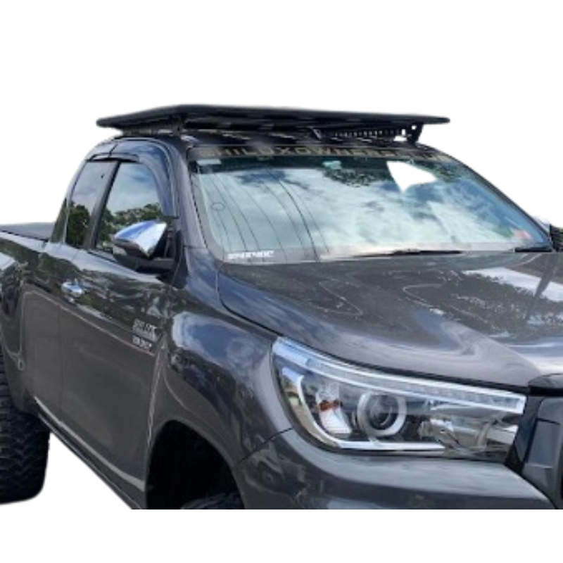 Ultimate Adventure Aluminium Flat Platform Dual Cab Roof Rack Suitable For Toyota Hilux N80 2015+