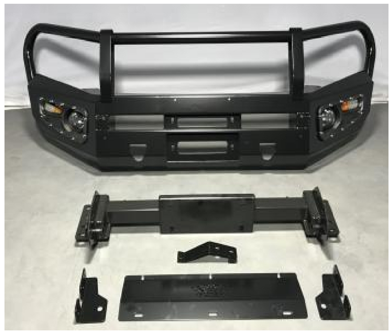 3 Loop Bull Bar and Skid Plate Set Suitable For Isuzu D-Max