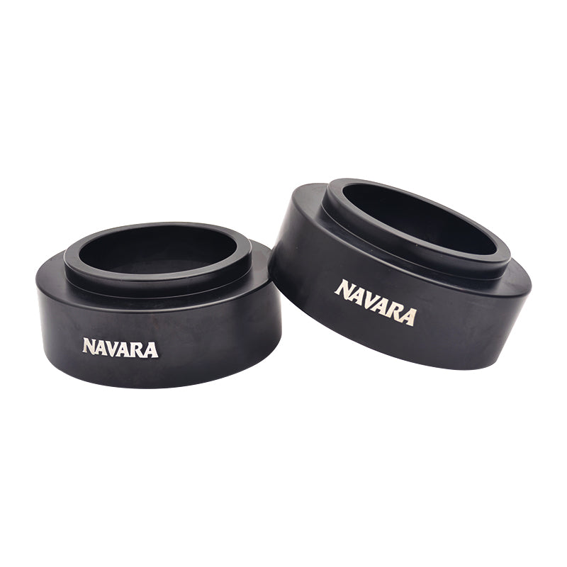 Rear Coil Spring Spacers Aluminum 50mm black Suitable For Nissan Navara NP300