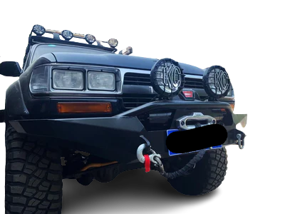U Loop Bull Bar Suitable For Toyota Landcruiser 80 Series 1990–1997