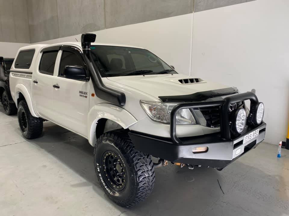 Front Snorkel Plastic Kit Trim Panel Assembly Suitable For Toyota Hilux Vigo 2005-2015