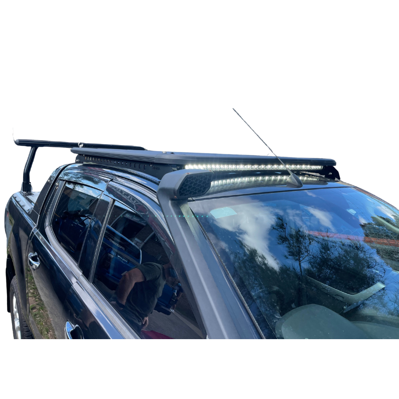 Roof Rack Ultimate Adventure Aluminium Flat Platform Suitable For Ford Ranger PX1, PX2 & PX3 Dual Cab 2012-2024