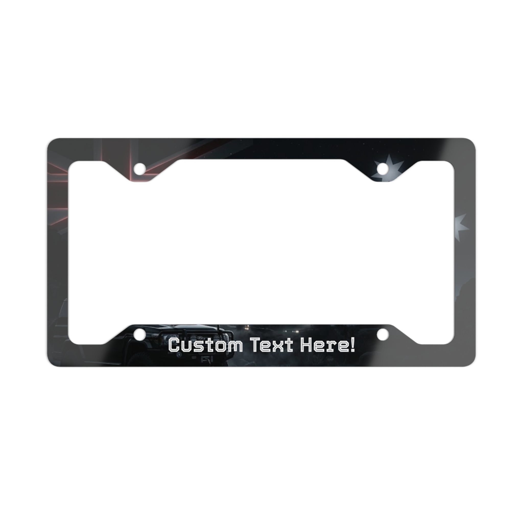 Australia Flag 4x4 License Plate Frame – Rugged Off-Road Design