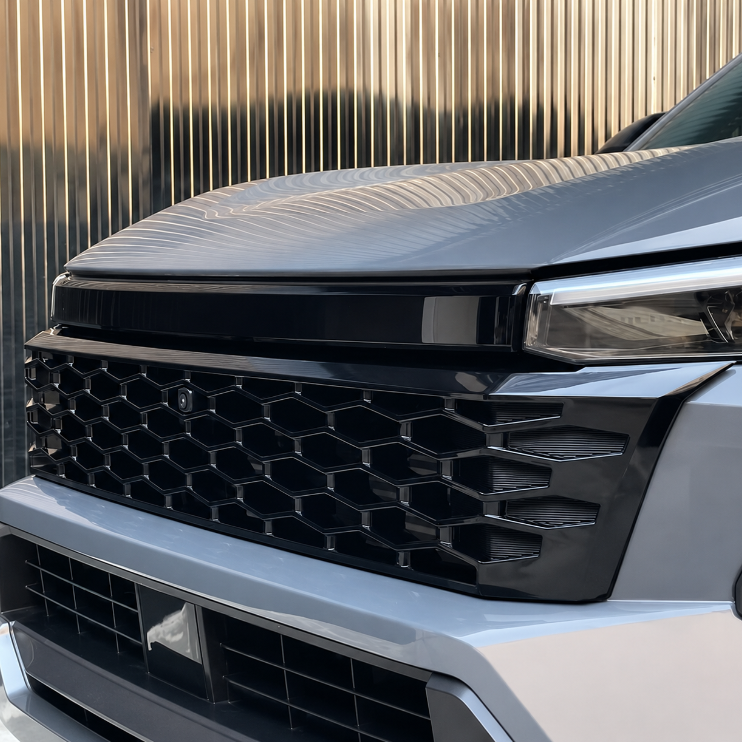 Toyota Hilux 2026+ Front Grille ABS Black Exterior Grill Replacement