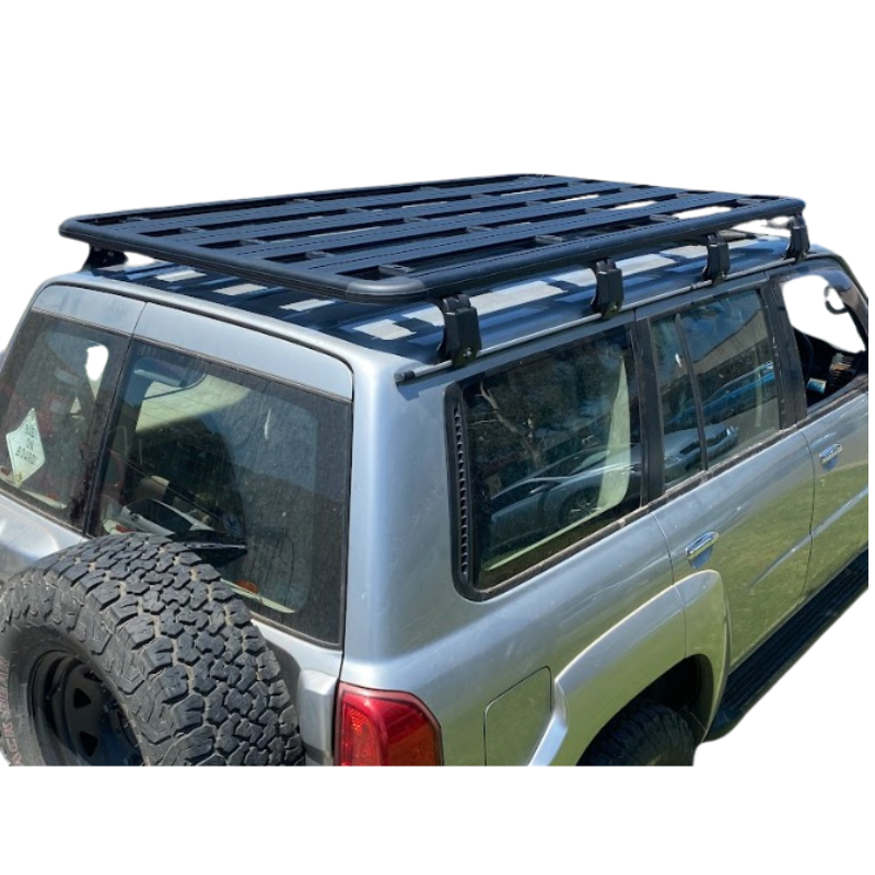 Ultimate Adventure Aluminium Flat Platform Wagon Roof Rack Suitable For Nissan Patrol GU 1999-2019