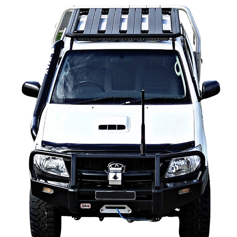 Ultimate Adventure Aluminium Flat Platform Dual Cab Roof Rack Suitable For Toyota Hilux N70 2005-2015