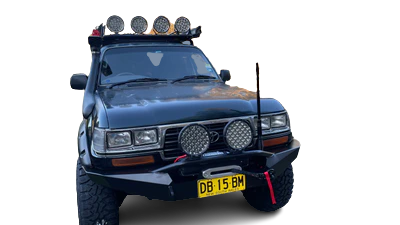U Loop Bull Bar Suitable For Toyota Landcruiser 80 Series 1990–1997