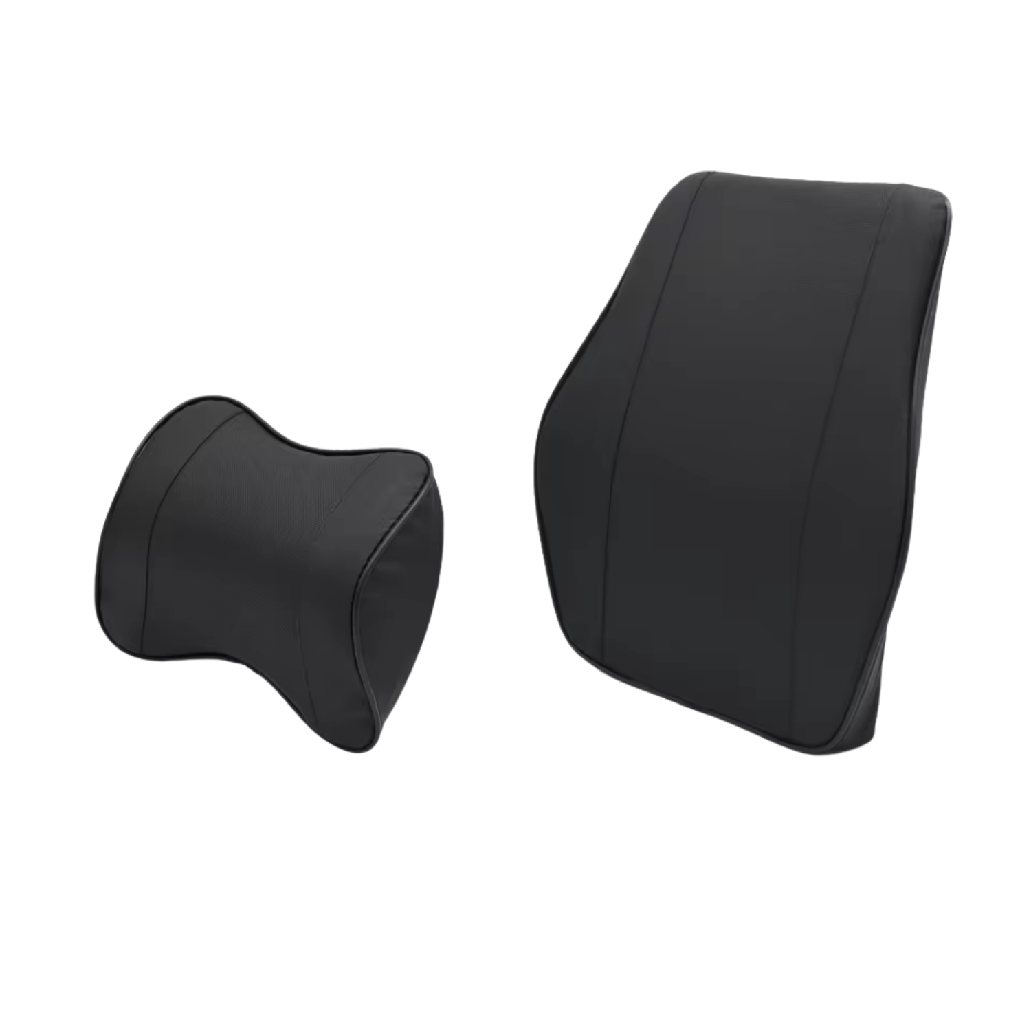 Car Neck Headrest and Lumbar Support Set