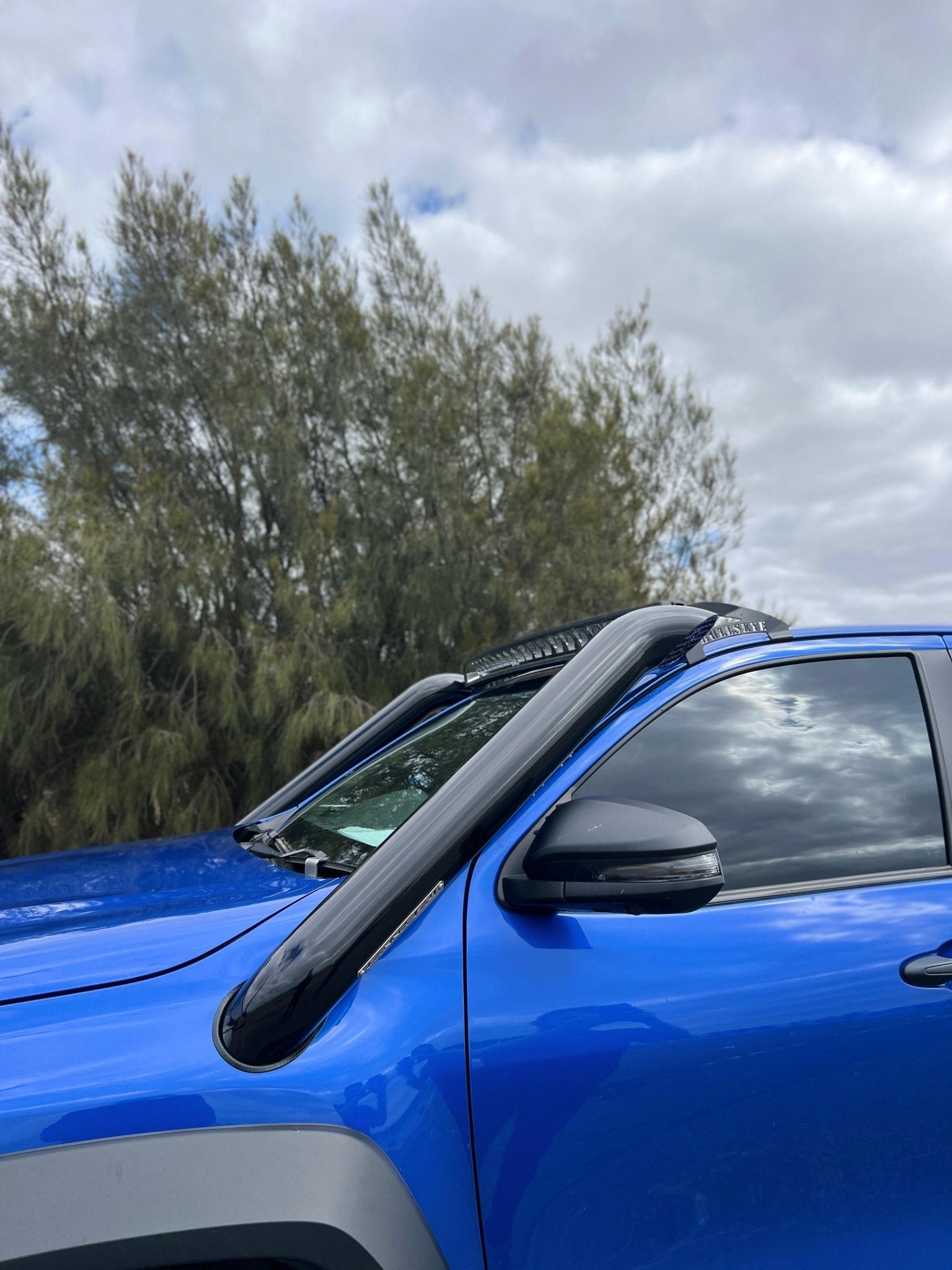 Toyota Hilux N80 Twin Snorkel's - Snorkels - HLX - 4.5" - TWIN - TD - SM - Canna Fabrication