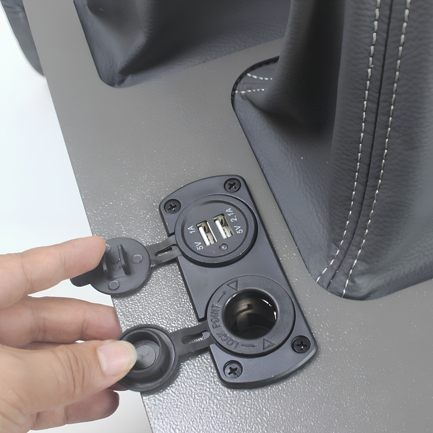 LandCruiser 76 79 Series Full Length Centre Console Upgrade Armrest Storage