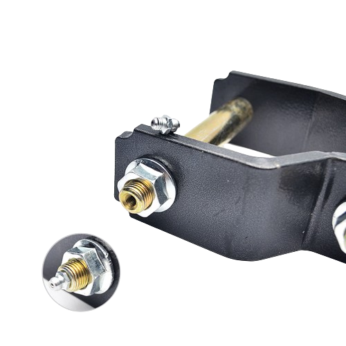 Rear Extended Spring Greasable H Shackles Lift Kit Assembly Suitable For Great Wall Cannon