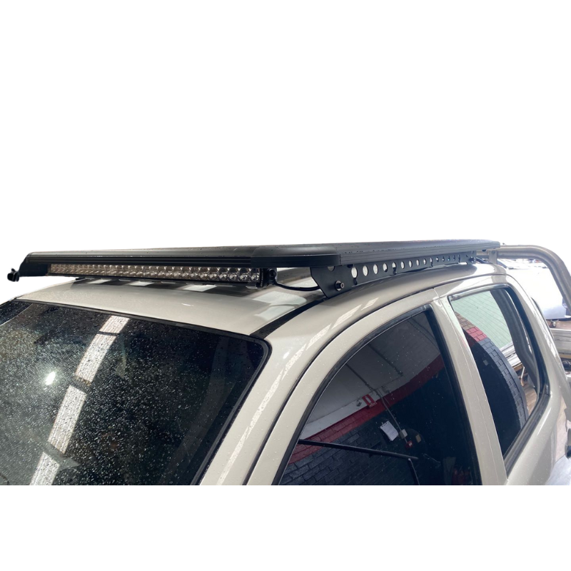 Ultimate Adventure Aluminium Flat Platform Dual Cab Roof Rack Suitable For Toyota Hilux N70 2005-2015