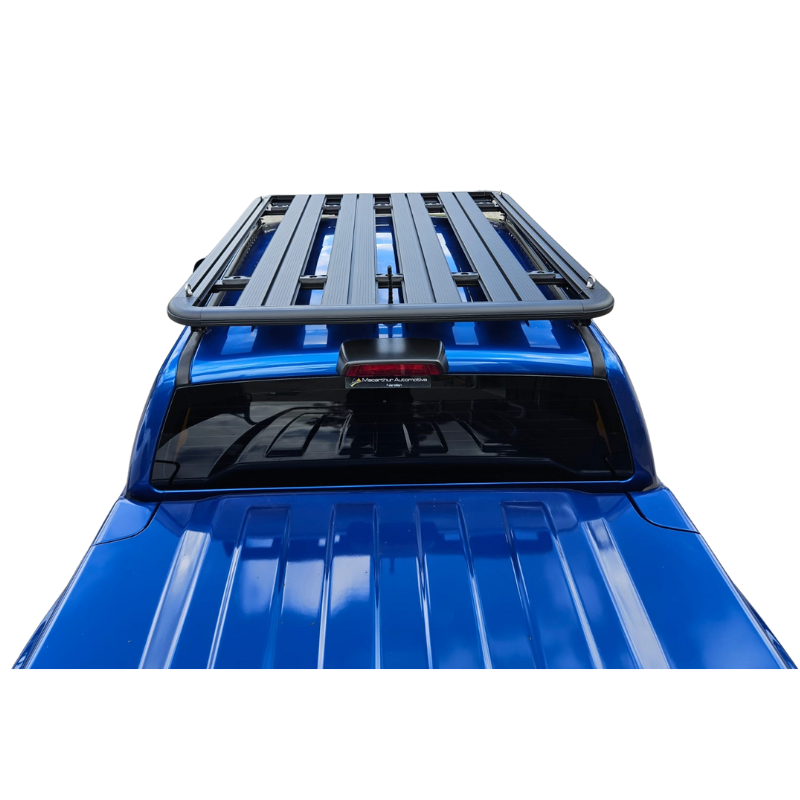 Roof Rack Ultimate Adventure Aluminium Flat Platform Suitable For Ford Ranger PX1, PX2 & PX3 Dual Cab 2012-2024