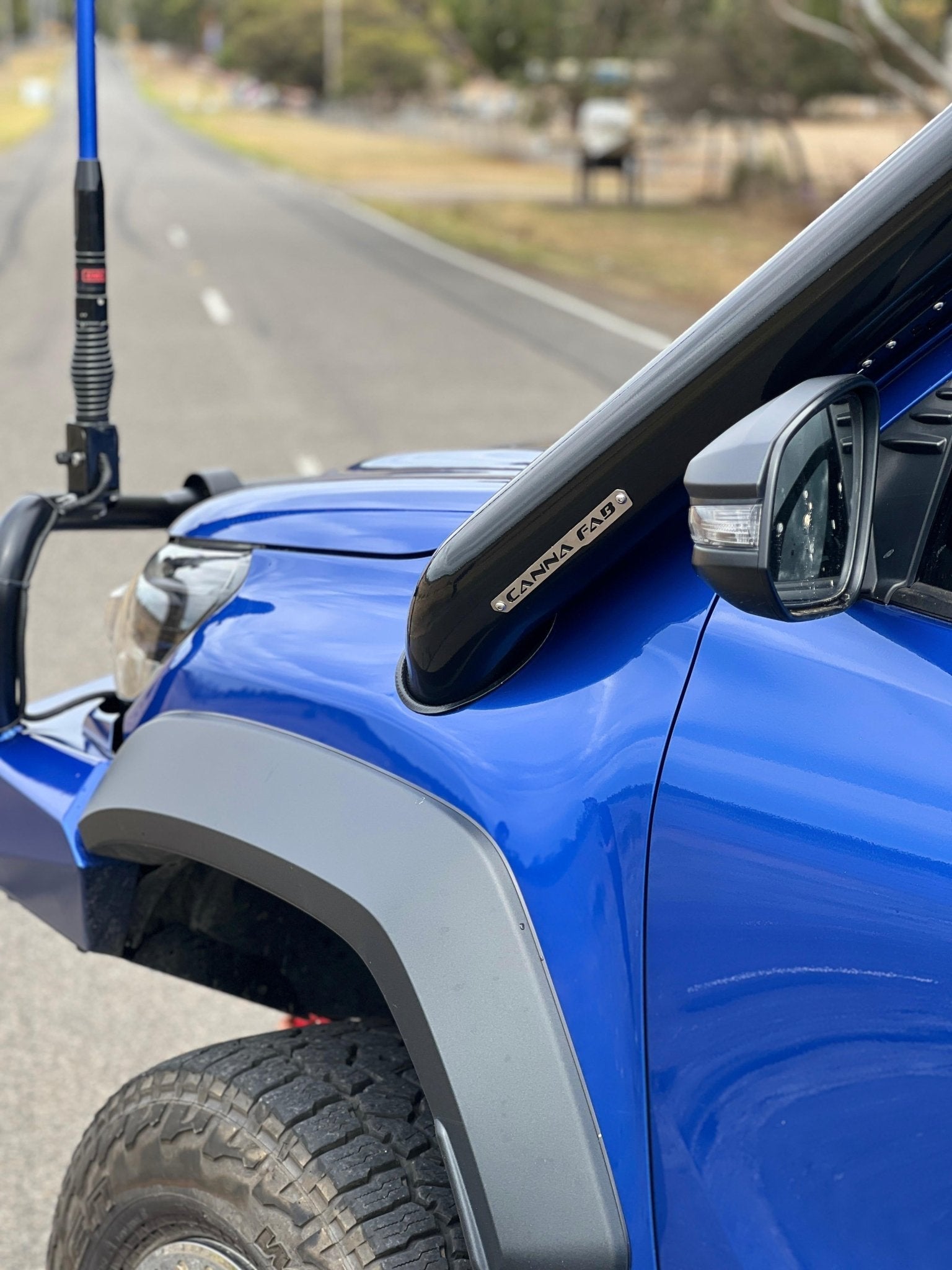 Toyota Hilux N80 Twin Snorkel's - Snorkels - HLX - 4.5" - TWIN - TD - SM - Canna Fabrication