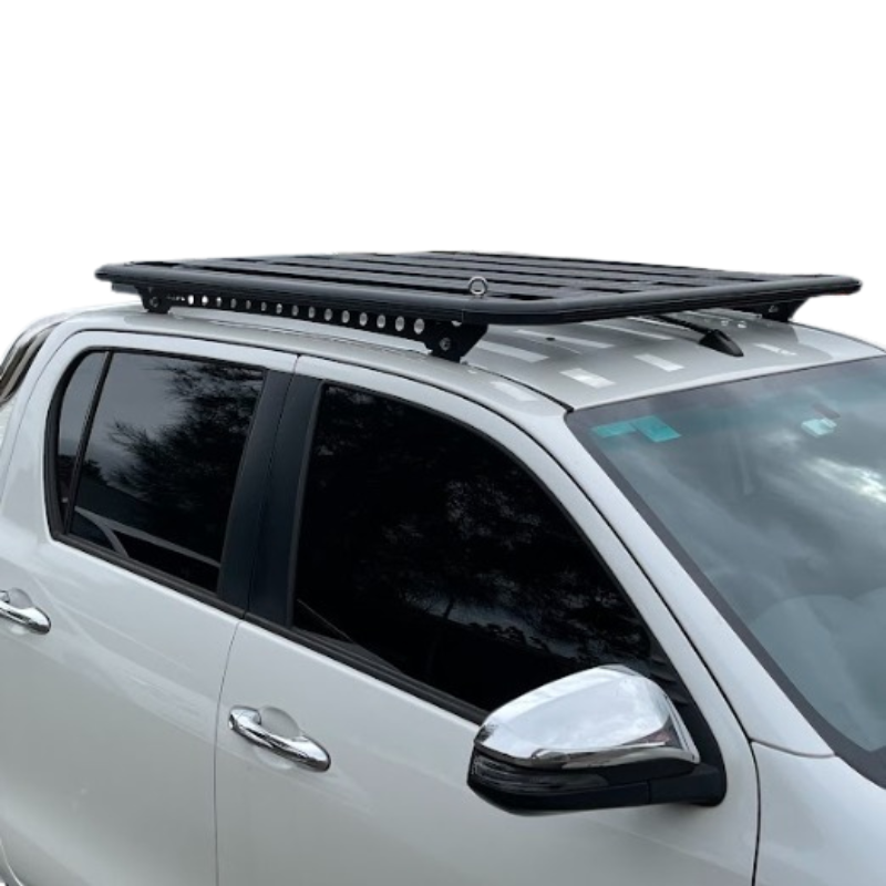 Ultimate Adventure Aluminium Flat Platform Dual Cab Roof Rack Suitable For Toyota Hilux N80 2015+