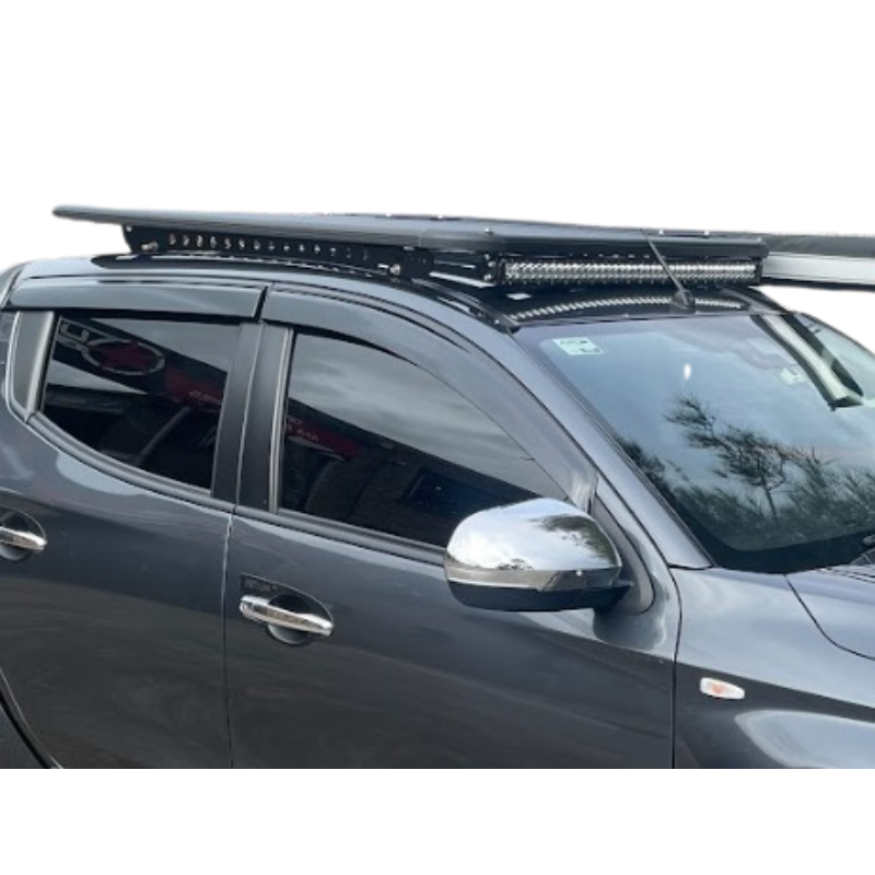 Roof Rack Ultimate Adventure Aluminium Flat Platform Suitable For Mitsubishi Triton MQ Dual Cab 2015-2018