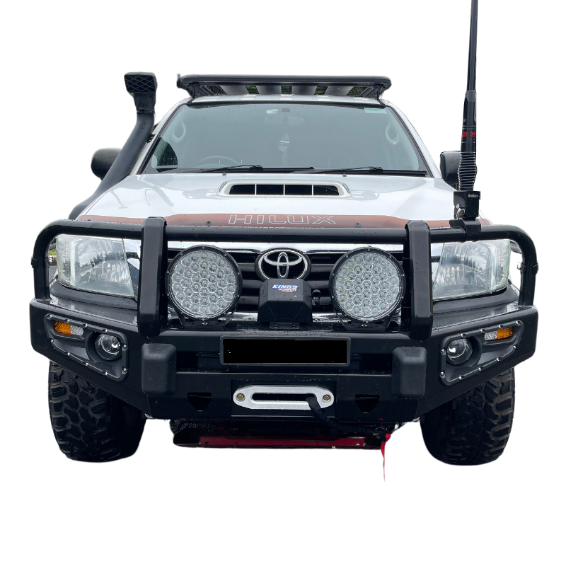 3 Loop Bull Bar and Skid Plate Set Suitable for Toyota Hilux N70 Vigo 2012-2015