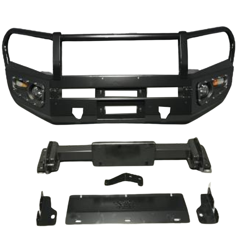 3 Loop Bull Bar and Skid Plate Set Suitable For Isuzu D-Max 2012-2017