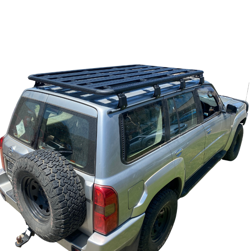 Ultimate Adventure Aluminium Flat Platform Wagon Cab Roof Rack Suitable For Nissan Patrol Y61