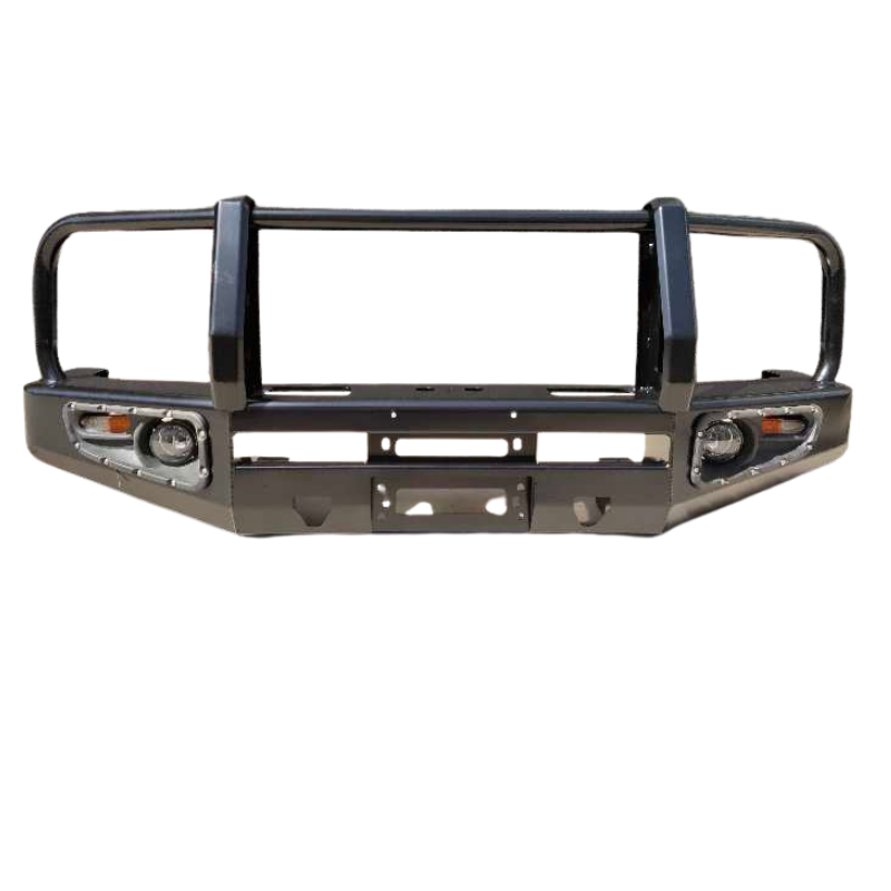 3 Loop Bull Bar and Skid Plate Set Suitable For Toyota Landcruiser 76/78/79 Series 2007 - 2016