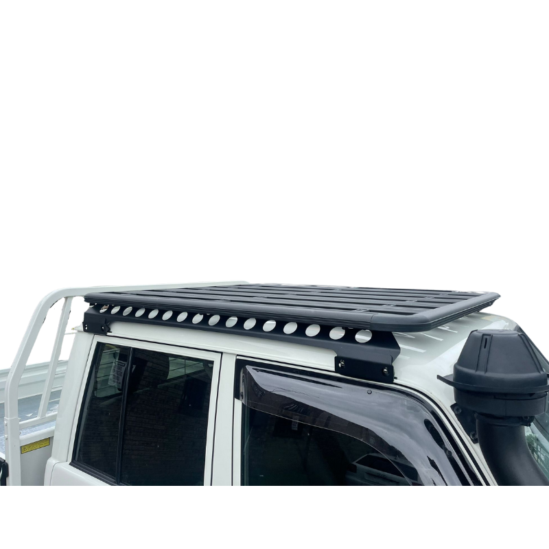 Ultimate Adventure Aluminium Flat Platform Roof Rack Suitable For Toyota Land Cruiser LC79 Dual cab only