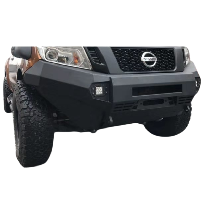 Front Loopless Bull Bar & Skid Plate Trim Panel Set Suitable For  Nissan Navara D23 & NP300 2015-2024