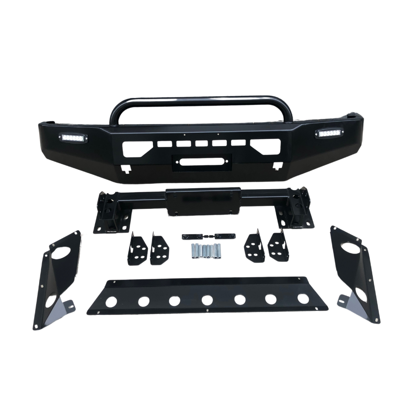 Single Loop Bull Bar & Skid Plate Set Suitable For Nissan Navara D40 2006-2011