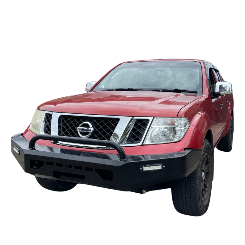 Single Loop Bull Bar & Skid Plate Set Suitable For Nissan Navara D40 2006-2011