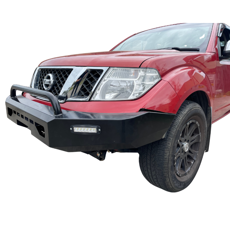 Single Loop Bull Bar & Skid Plate Set Suitable For Nissan Navara D40 2006-2011