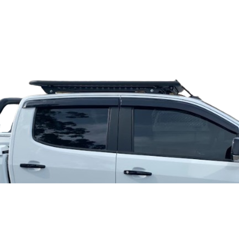 Upper Roof Rack Ultimate Adventure Aluminium Flat Platform Suitable For Holden Colorado Dual Cab