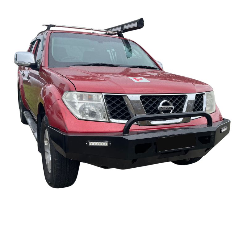 Single Loop Bull Bar & Skid Plate Set Suitable For Nissan Navara D40 2006-2011