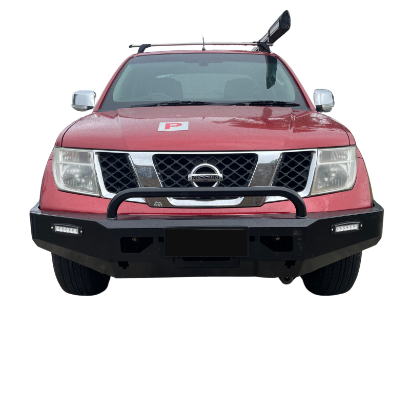 Single Loop Bull Bar & Skid Plate Set Suitable For Nissan Navara D40 2006-2011