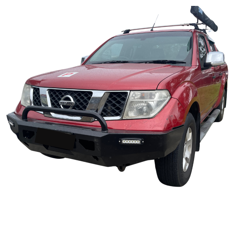 Single Loop Bull Bar & Skid Plate Set Suitable For Nissan Navara D40 2006-2011