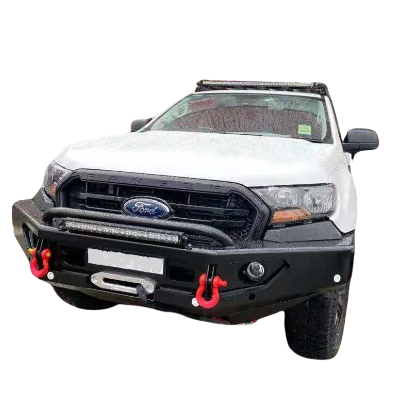 Single Loop Bull Bar and Skid Plate Set Suitable For Ford Ranger PX2 T7 2015-2018