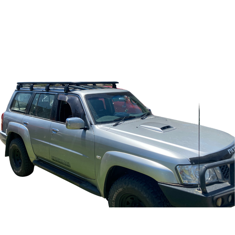 Ultimate Adventure Aluminium Flat Platform Wagon Cab Roof Rack Suitable For Nissan Patrol Y61