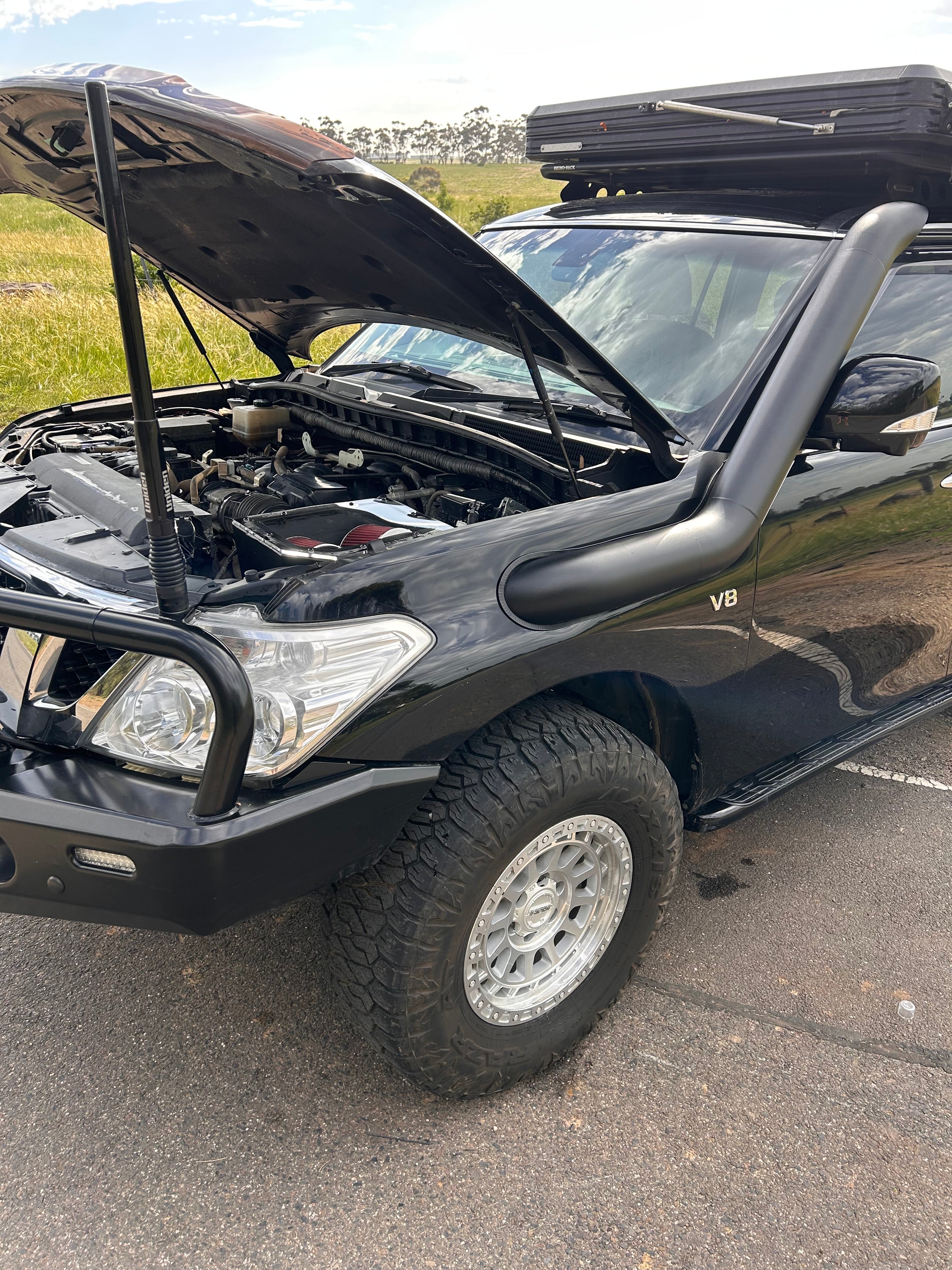 Nissan Patrol Y62 Mid-Entry Snorkel