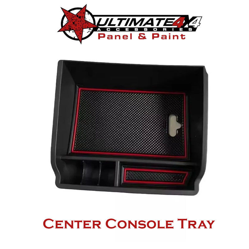 Center Console Armrest Storage Box Tray Suitable For Toyota Hilux 2015-2022