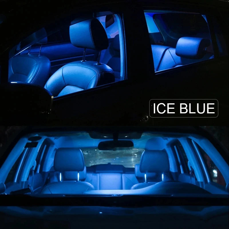 BADEYA 19PCS LED Interior Light Kit for Toyota Land Cruiser 100 Series (1998–2007) – Canbus Error-Free Dome, Map, Trunk & License Lamps