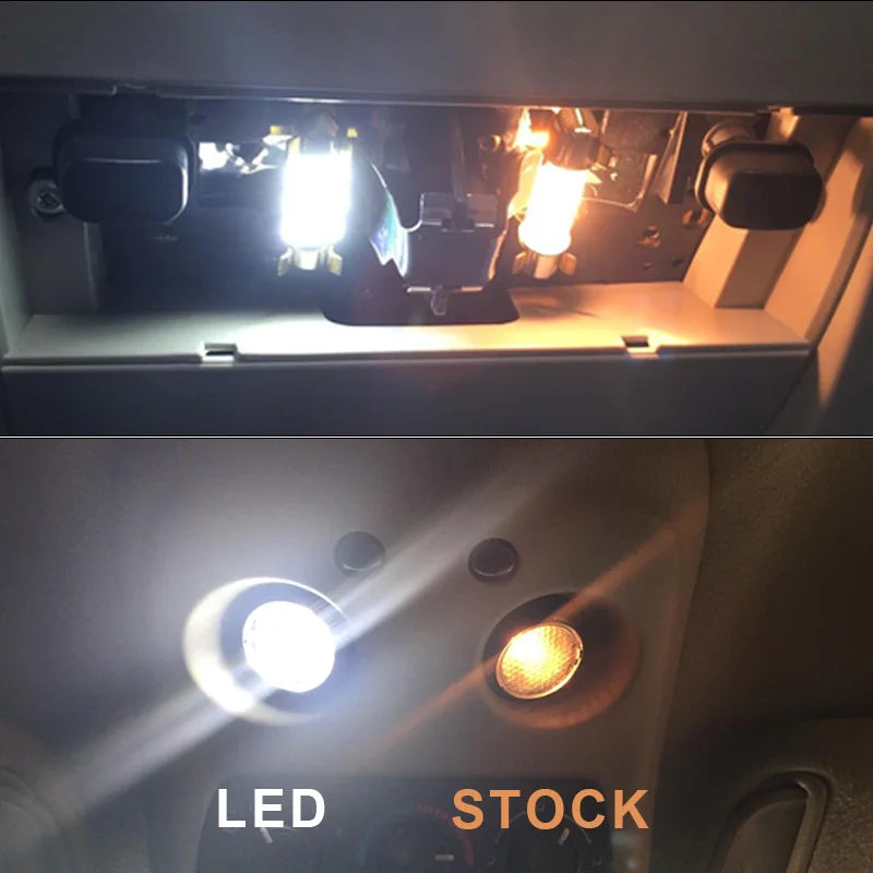 BADEYA 19PCS LED Interior Light Kit for Toyota Land Cruiser 100 Series (1998–2007) – Canbus Error-Free Dome, Map, Trunk & License Lamps