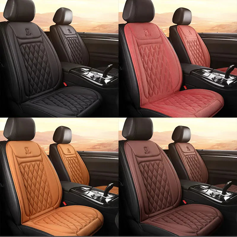 Fast Heating 12-24V Car Seat Cover Electric Heater 25W Flannel Winter Pad Cushion