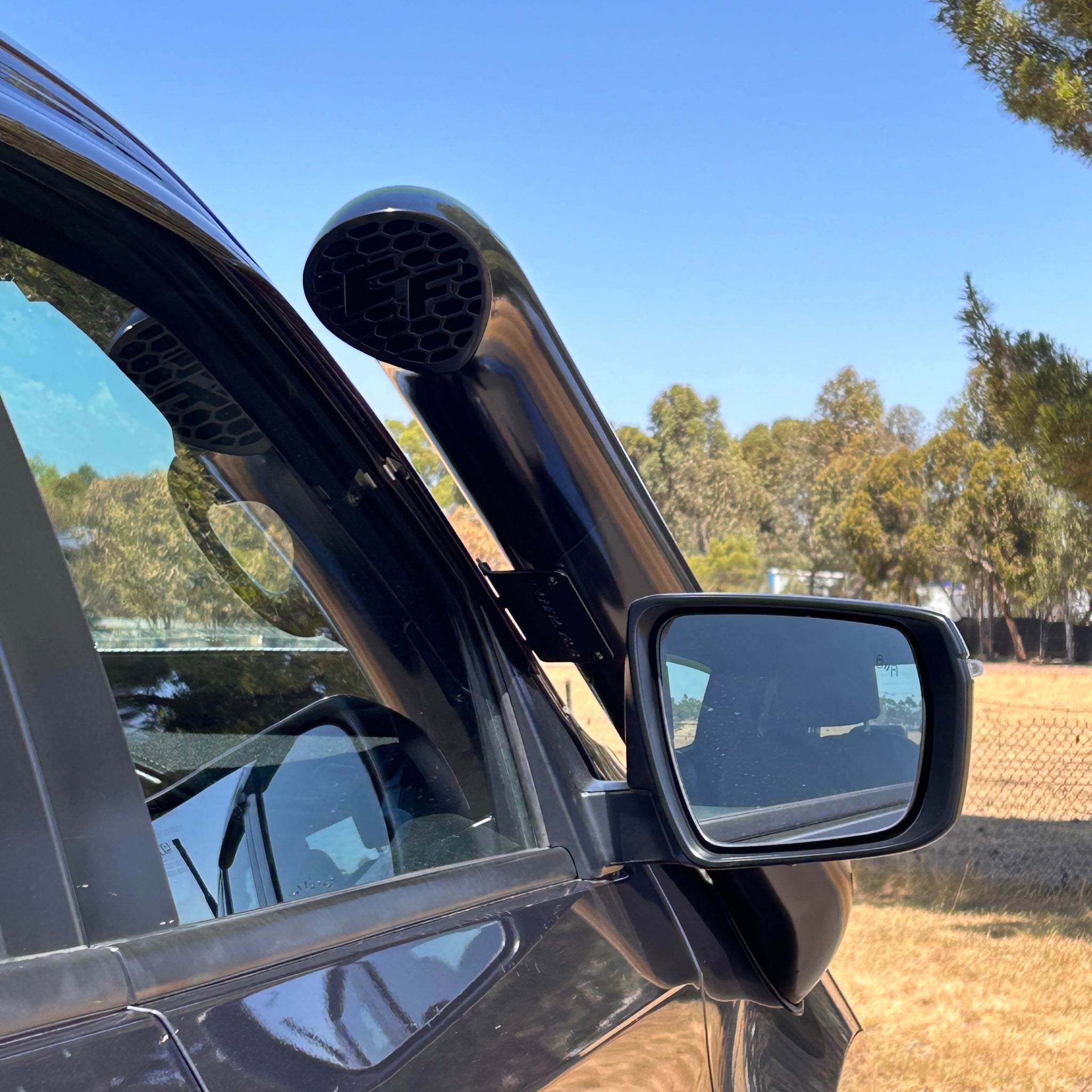 Mazda BT-50 Stainless Steel Short-Entry Snorkel - Canna Fabrication
