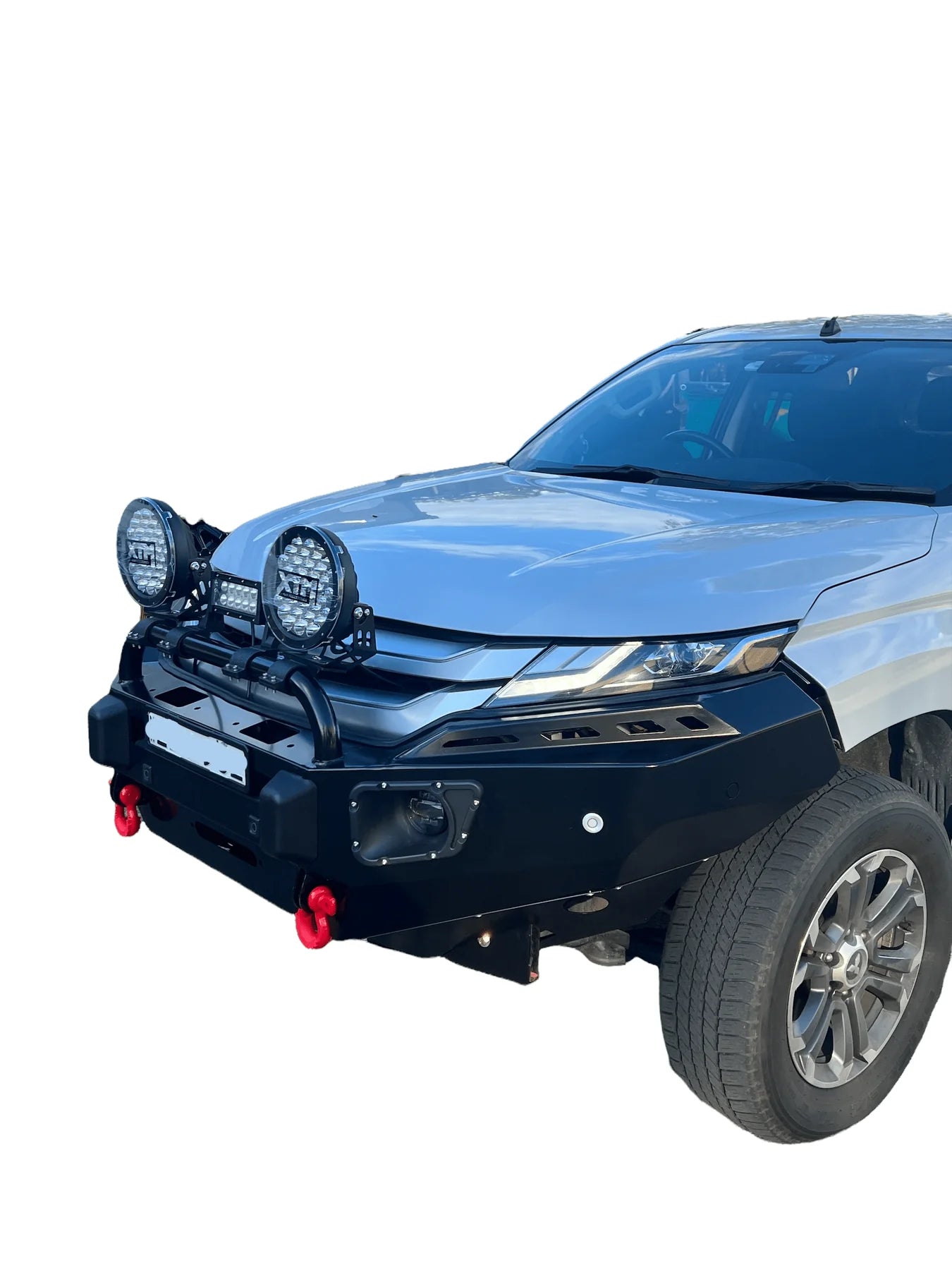 U Loop Bull Bar & Skid Plate Trim Panel Assembly Suitable For Mitsubishi Triton 2019-2020