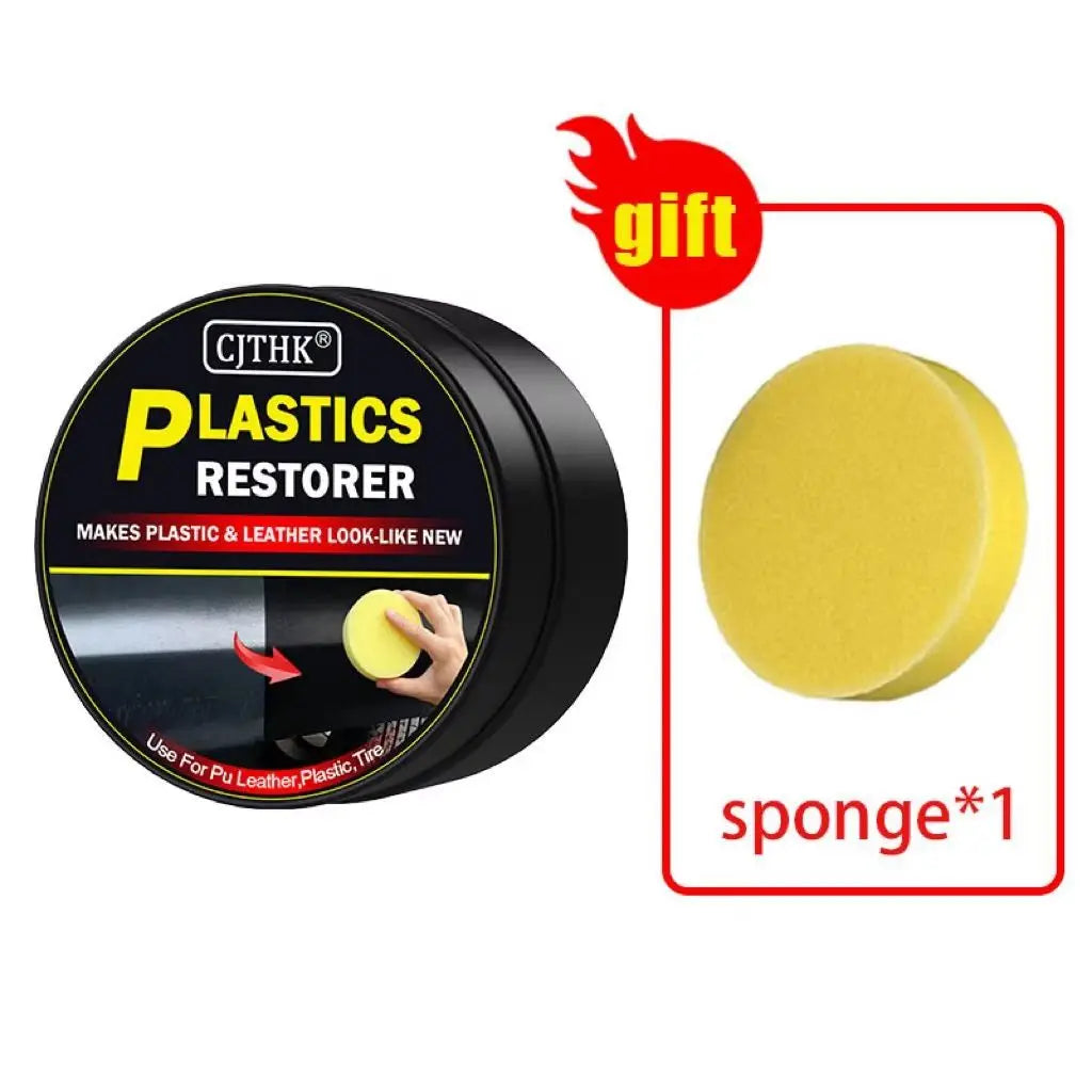 Ultimate Car Plastic & Trim Restorer – Back to Black High-Gloss Finish | Leather, Vinyl & Plastic Polish, Repair & Protection Coating