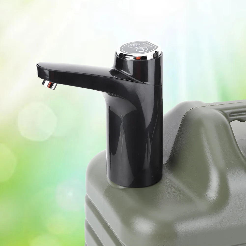Portable USB Rechargeable Electric Water Pump – One-Key Auto Dispense for Outdoor CampingOutdoor & Camping Gear