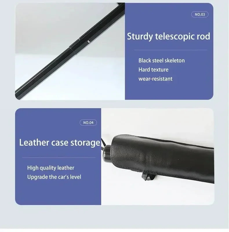 Universal Car Sunshade Foldable Windshield Cover Front & Side Window UV Protection Reflector