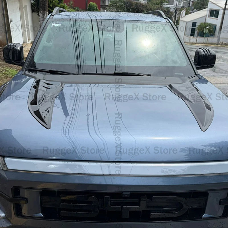 Hood Decoration Stickers For BYD Shark 6 2024-2025 Sports Hood Decal Car Accessories