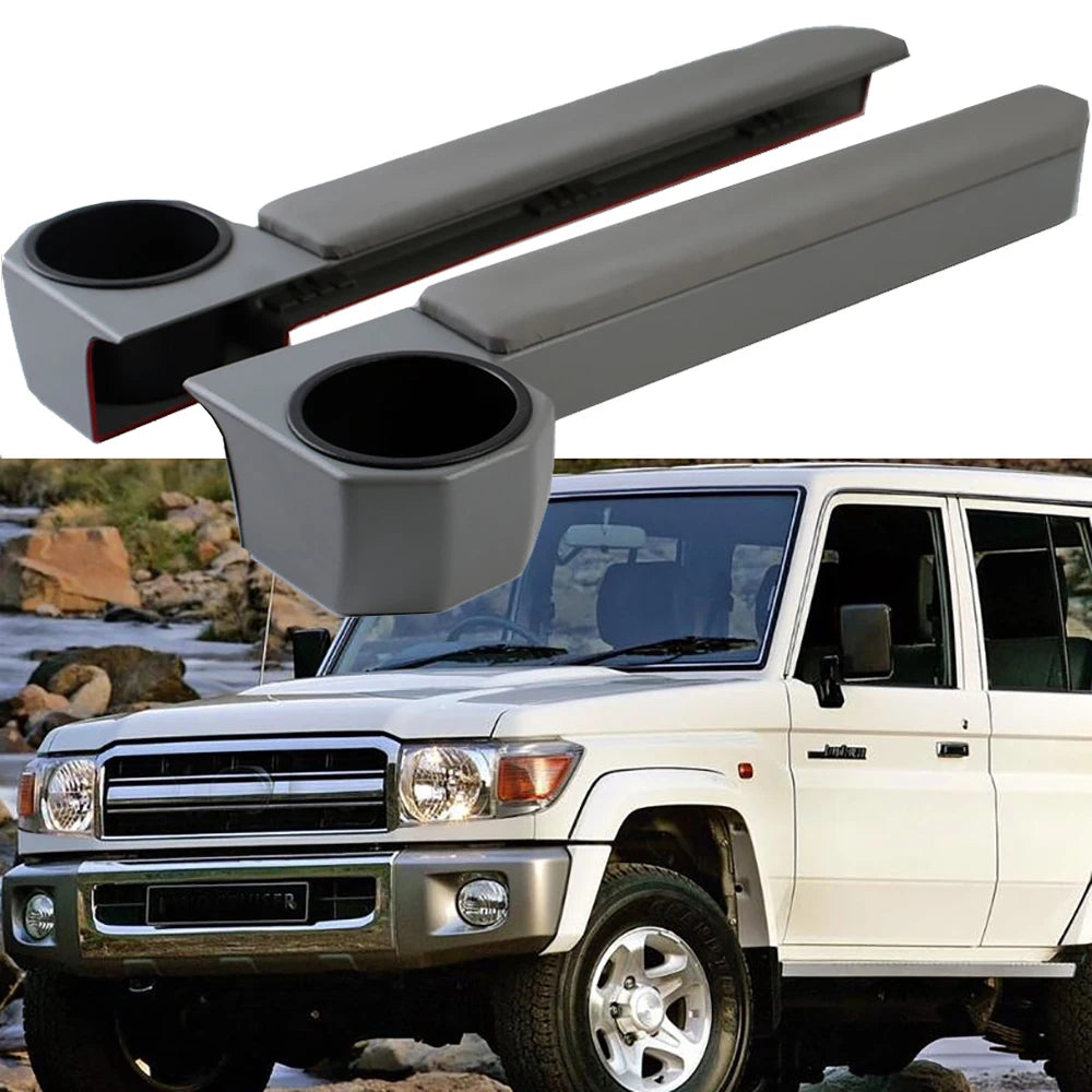Toyota Land Cruiser 70 76 79 Series Door Armrest Cup Holder 2pcs