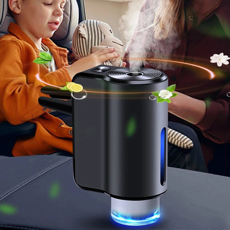 Smart Car Aromatherapy Diffuser – 3-Tone Scented Air Freshener & Intelligent Car Air Diffuser