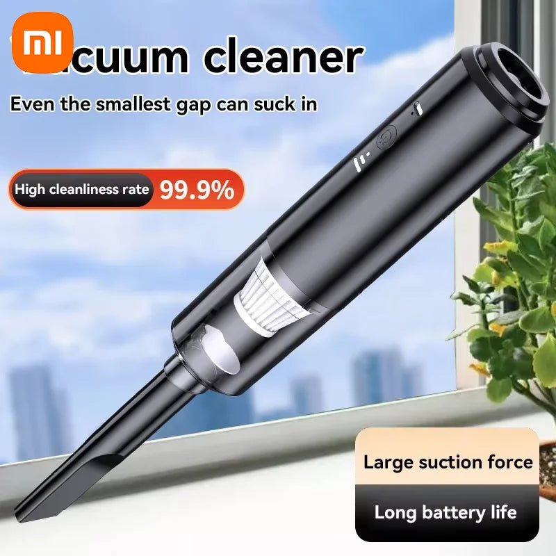 Xiaomi 4-in-1 Car Vacuum Cleaner Wireless Portable Handheld Mini Blower Home & Auto